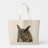 Owl Grote Tote Bag (Achterkant)