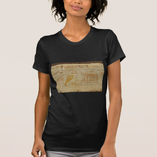 Owl Hieroglyph Detail, Hatshepsut Temple, Egypte T-shirt