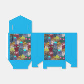 Owl in kroon bedankdoosjes (Uitgevouwen)