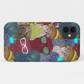 Owl in kroon Case-Mate iPhone case (Achterkant (horizontaal))