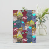 Owl in kroon menu (Staand voorkant)