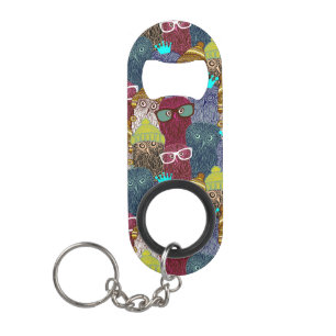 Owl in kroon mini flessenopener