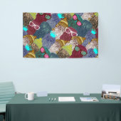 Owl in kroon spandoek (Beurs)