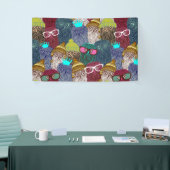 Owl in kroon spandoek (Beurs)