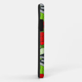 Owl in rode rozen Case-Mate iPhone case (Achterkant/rechts)