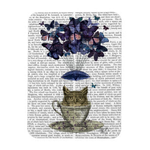Owl in Teacup Magneet