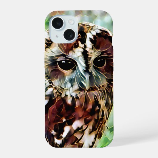 OWL iPhone 15 HOESJE (Achterkant)