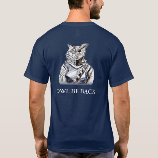 OWL IS TERUG T-SHIRT (Achterkant)