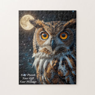Owl Jigzaag Puzzle Legpuzzel
