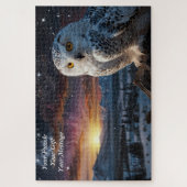 Owl Jigzaag Puzzle Legpuzzel (Verticaal)