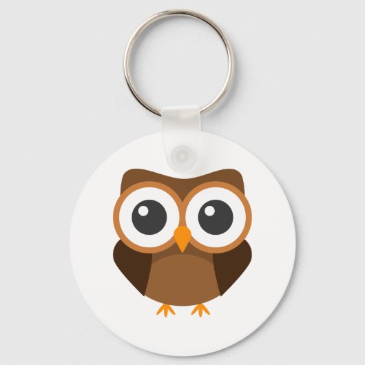 Owl keyring sleutelhanger (Voorkant)