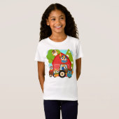 Owl Landbouwers T-shirt (Voorkant volledig)