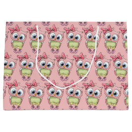 Owl Large Gift Bag Groot Cadeauzakje
