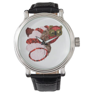 Owl leder Watch Horloge