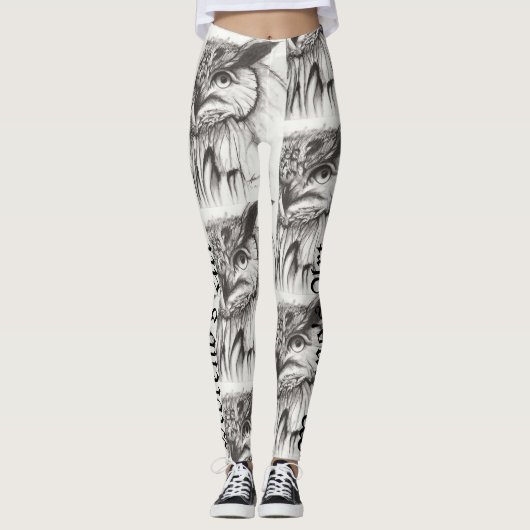 Owl leggings (Voorkant)