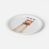 Owl Lifeguard Papieren Bordje (Gekanteld)