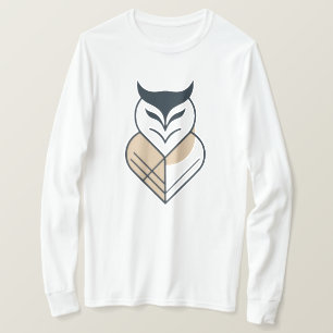 OWL logo geometrisch ontwerp T-shirt