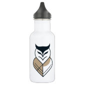 OWL logo geometrisch ontwerp Waterfles (Links)