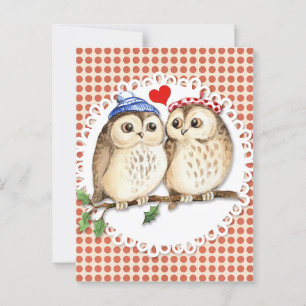 Owl Love Briefkaart