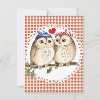 Owl Love Briefkaart
