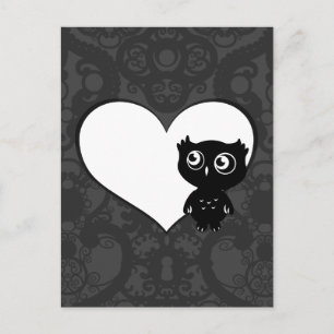 Owl Love IV Briefkaart
