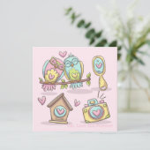 Owl Love je Forever Kaart (Staand voorkant)