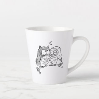 Owl Love Latte Mok
