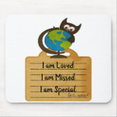 Owl Love, Manquant Spécial Souris Pad! Tapis de so (Devant)