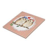 Owl Love Tegeltje (Zijkant)