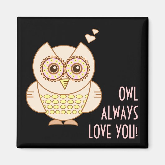 Owl Love You Magnet (Devant)