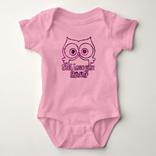 Owl love you romper