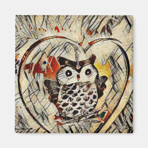 Owl Magneet