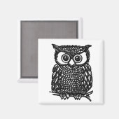 Owl Magneet (Voorkant / Achterkant)
