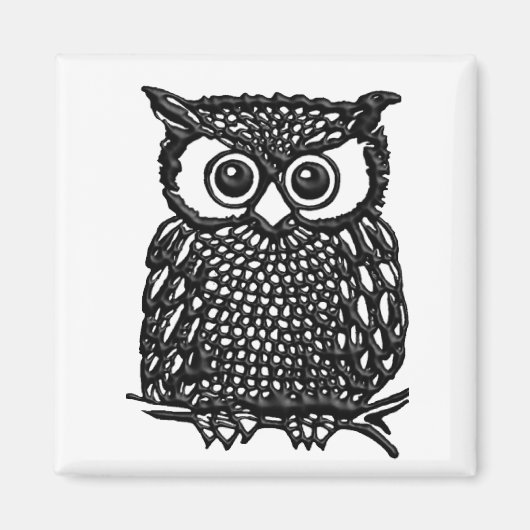 Owl Magneet (Voorkant)