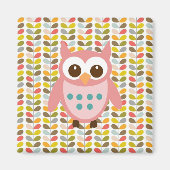 owl magnet magneet (Voorkant)