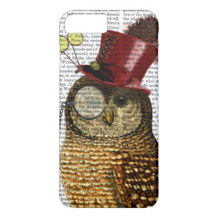 Owl met bovenste hak 3 	iPhone 8 plus / 7 plus hoesje