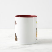 Owl met bovenste hak 3 mok (Midden)