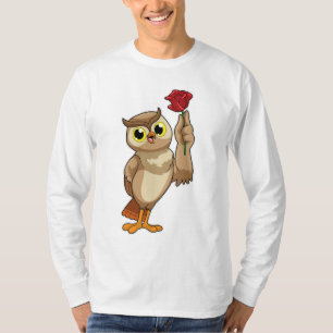 Owl met Roos T-shirt