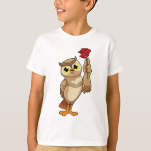 Owl met Roos T-shirt
