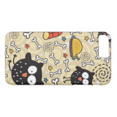 Owl met vleespatroon Case-Mate iPhone case (Achterkant (Horizontaal))