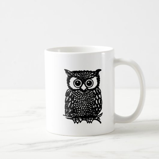 Owl Mok. Koffiemok (Rechts)