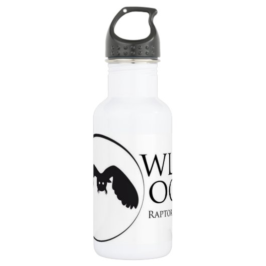 Owl Moon Logo Waterfles (Voorkant)