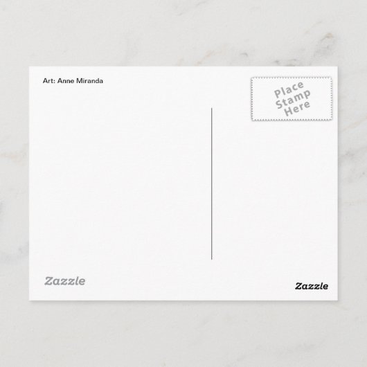 Owl Moon Night Sangen Briefkaart (Achterkant)