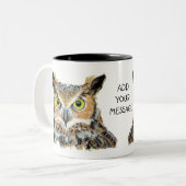Owl mug design (Devant gauche)