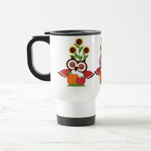 Owl-ontwerp Reisbeker (Links)
