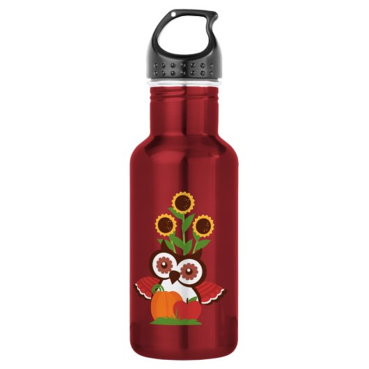 Owl-ontwerp Waterfles (Voorkant)