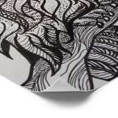 Owl op tak poster (Hoek)