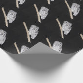 Owl-opvulpapier Cadeaupapier (Hoek)