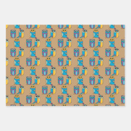 Owl-opvulpapier Inpakpapier Vel