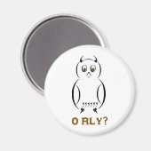 Owl O'Rly Magneet (Voorkant / Achterkant)